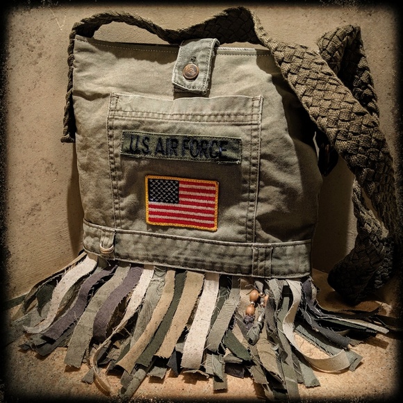 got bag? Handbags - 🏵️HOST PICK🏵️Fringe "Air Force" Hobo / Boho bag